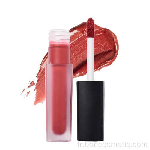 Brillant à lèvres Cosmetic Coloré de marque privée pour les femmes